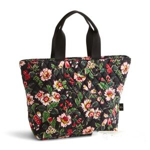 Vera Bradley Essential Lunch Tote in Hidden Hearts NWT